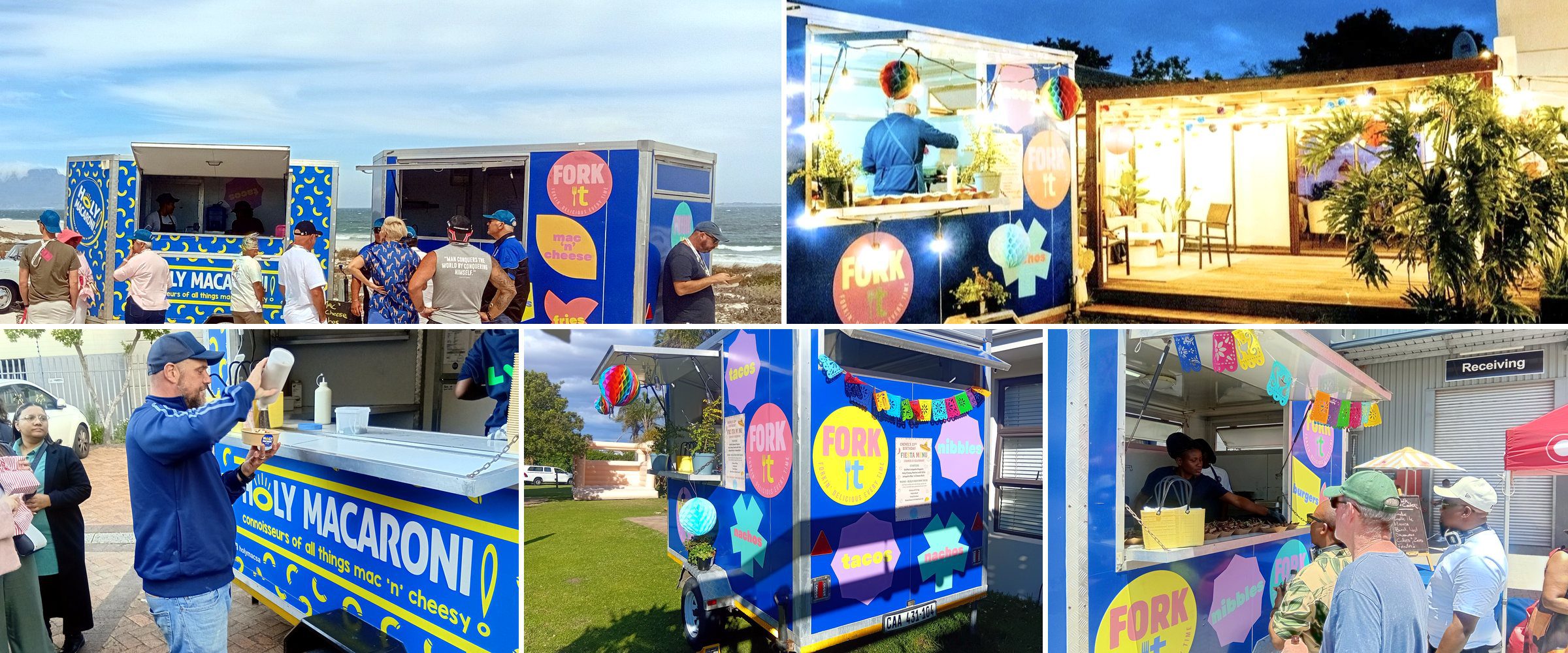 Holy Macaroni and Fork It food trucks catering events in Cape Town